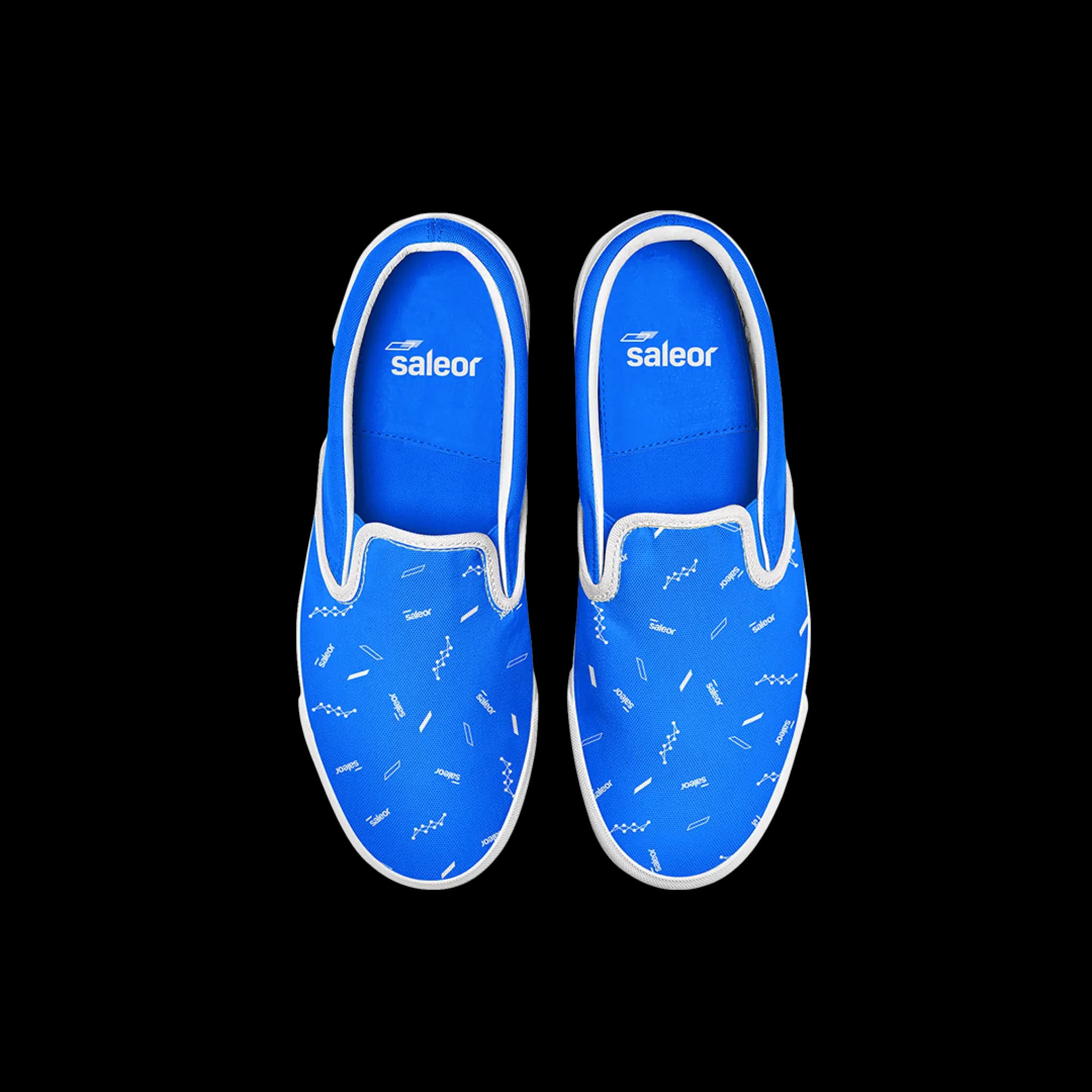 Blue Plimsolls - View 2